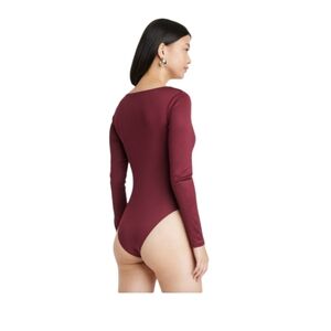 NWT A New Day Burgundy Slim Fit Size‎ XXL Long Sleeve Bodysuit